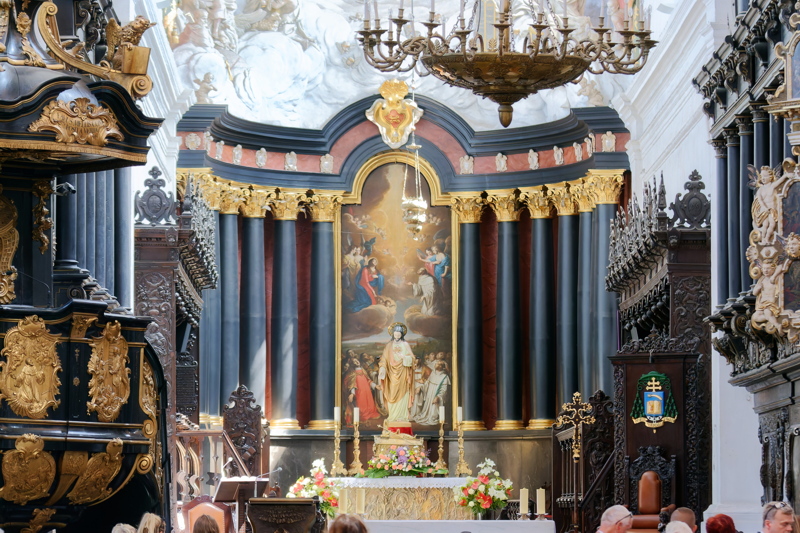 17 - The interior of the Oliwa Cathedral located in Gdańsk, Poland